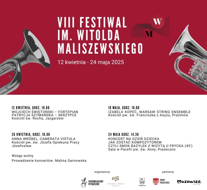 VIII FESTIWAL IM. WITOLDA MALISZEWSKIEGO 2026