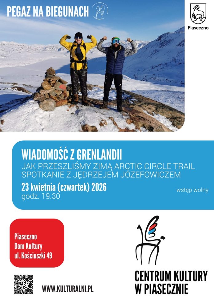 Wiadomości z Grenlandii Pegaz Na Biegunach w Piasecznie