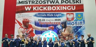 X Fight Piaseczno na podium Mistrzostw Polski w Kickboxingu w formule Kick Ligh Tarnobrzeg 2026
