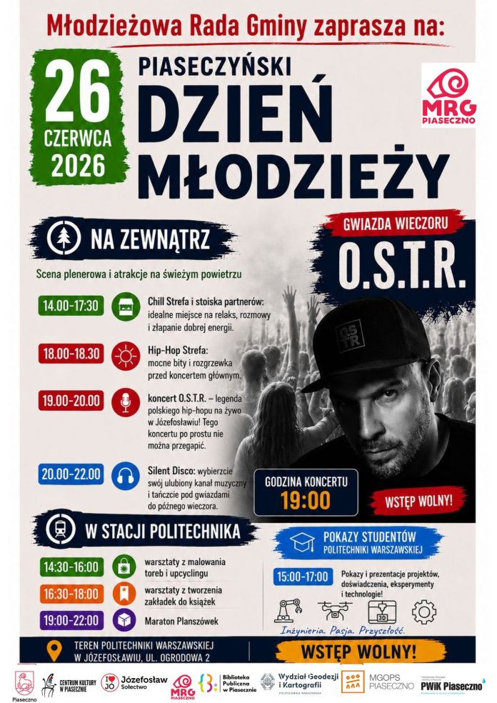 PIASECZYŃSKI DZIEŃ MŁODZIEŻY W JÓZEFOSŁAWIU 2026