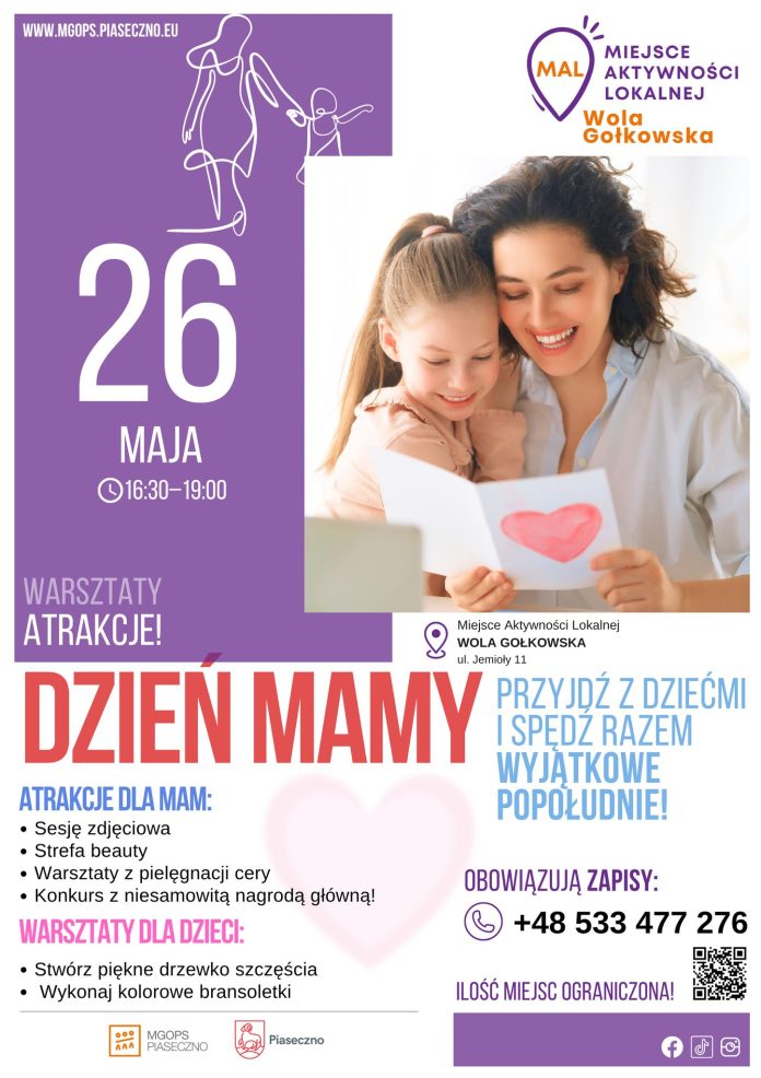 Dzień Mamy w MAL Wola Gołkowska