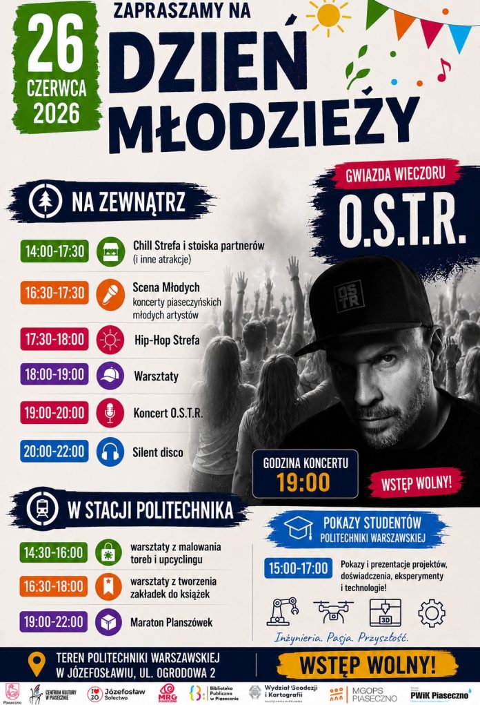 DZIEŃ MŁODZIEŻY W JÓZEFOSŁAWIU 2026 DZIEŃ MŁODZIEŻY W JÓZEFOSŁAWIU 2026