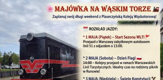 Majówka z Koleją Wąskotorową 2026
