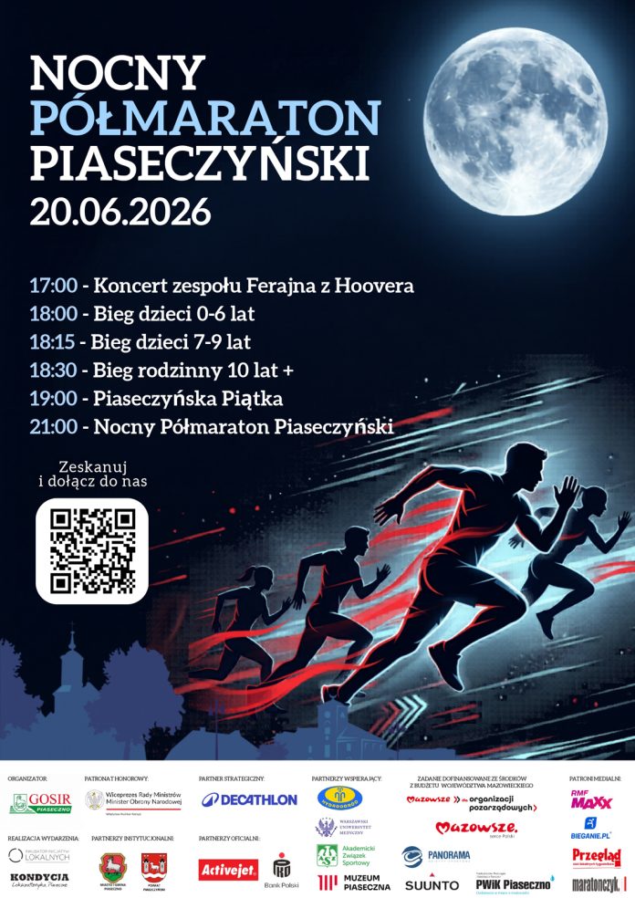 Nocny Półmaraton Piaseczyński 2026 NOCNY PÓŁMARATON PIASECZYŃSKI 2026