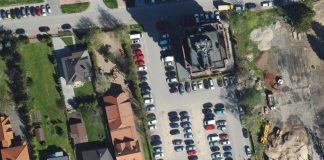 parking z lotu ptaka