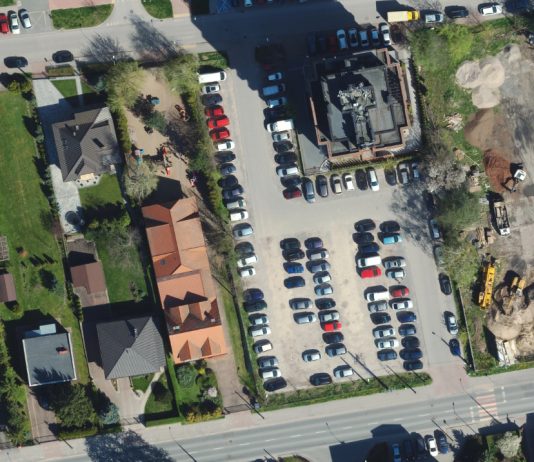 parking z lotu ptaka