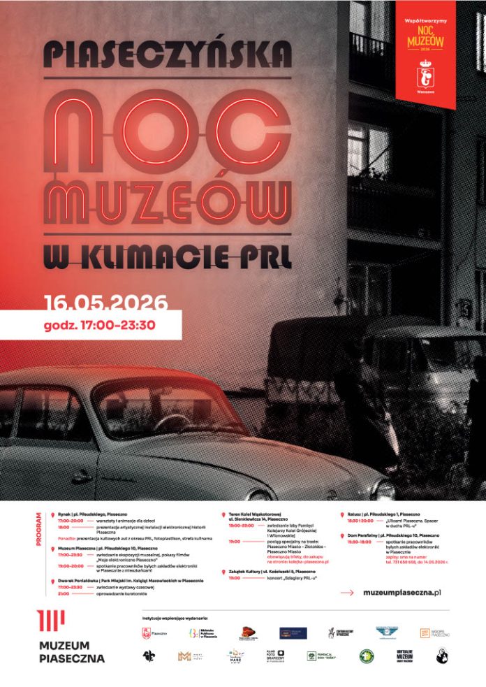 Piaseczyńska Noc Muzeów w klimacie PRL