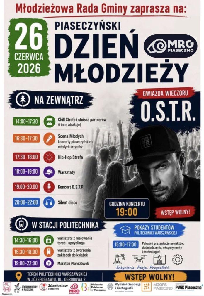 PIASECZYŃSKI DZIEŃ MŁODZIEŻY W JÓZEFOSŁAWIU 2026