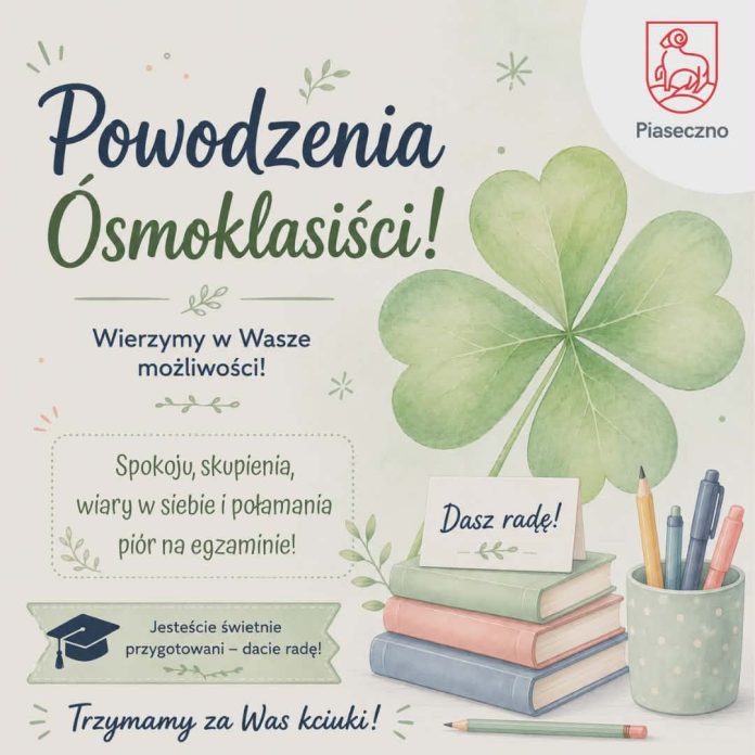 Powodzenia Ósmoklasiści 2026