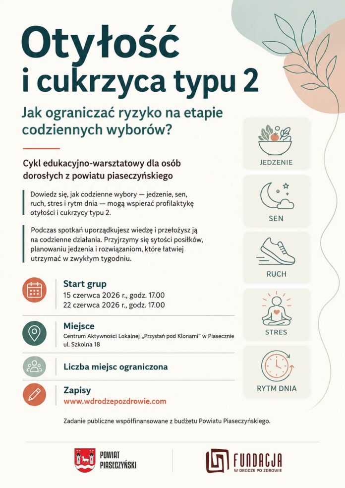 Rekrutacja do cyklu Profilaktyka otyłości i cukrzycy typu 2 zaczyna się w codziennym życiu Rekrutacja do cyklu Profilaktyka otyłości i cukrzycy typu 2 zaczyna się w codziennym życiu