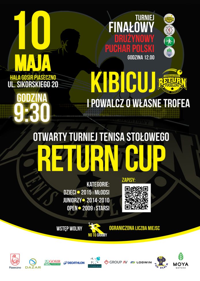 Turniej tenisa stołowego RETURN CUP