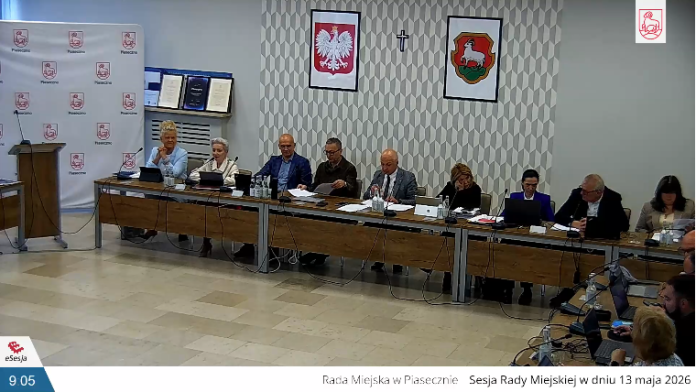 XXXVI sesja Rady Miejskiej w Piasecznie