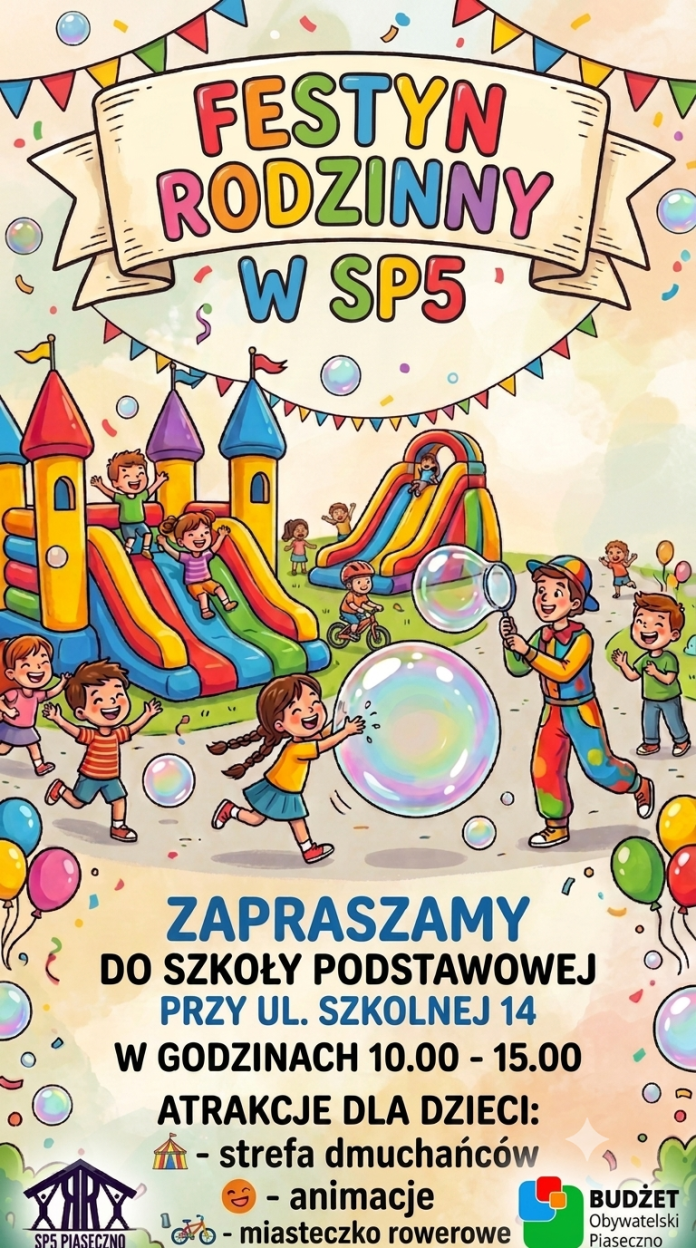 Festyn Rodzinny w SP5 w ramach BO Festyn Rodzinny w SP5 w ramach BO