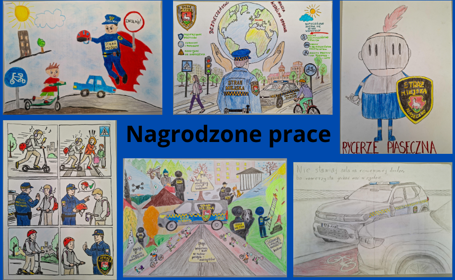 kolaż rysunków dzieci