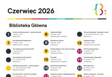 Czerwiec 2026 w Bibliotece Publicznej w Piasecznie Czerwiec 2026 w Bibliotece Publicznej w Piasecznie