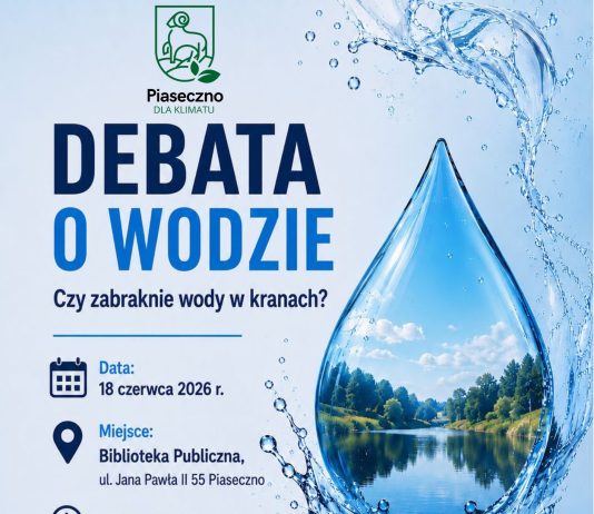 Debata o wodzie w Piasecznie