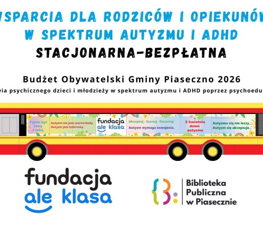 Grupy Wsparcia dla rodziców i bliskich dzieci w spektrum autyzmu / ADHD
