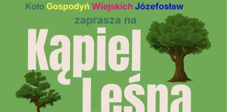 Kąpiel Leśna z Kołem Gospodyń Wiejskich Józefosław