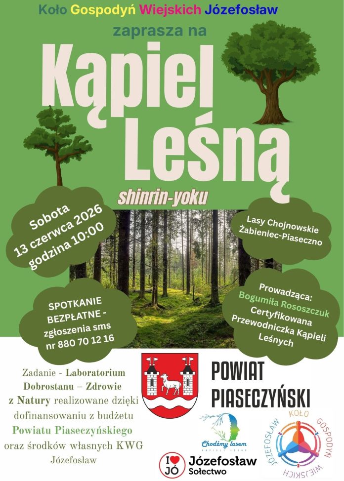 Kąpiel Leśna z Kołem Gospodyń Wiejskich Józefosław Kąpiel Leśna z Kołem Gospodyń Wiejskich Józefosław