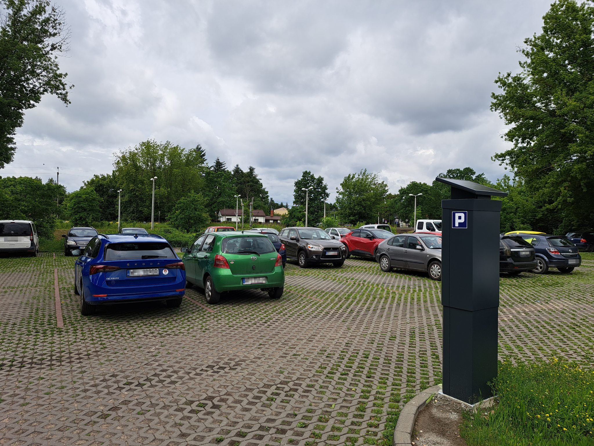 parking i samochody