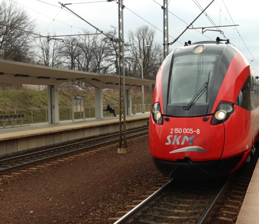 pociąg skm