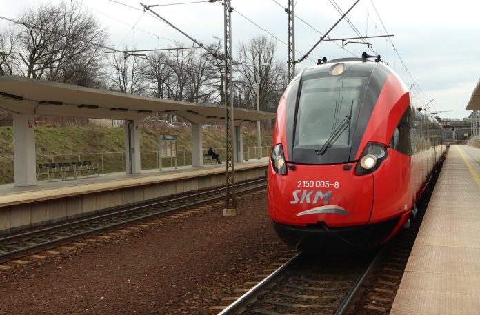 pociąg skm