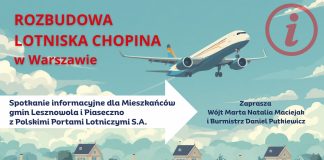 Spotkanie informacyjne dotyczące rozbudowy Lotniska Chopina w Warszawie