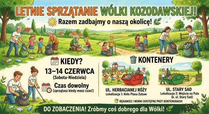 Letnie Sprzątanie Wólki Kozodawskiej 2026 Letnie Sprzątanie Wólki Kozodawskiej 2026