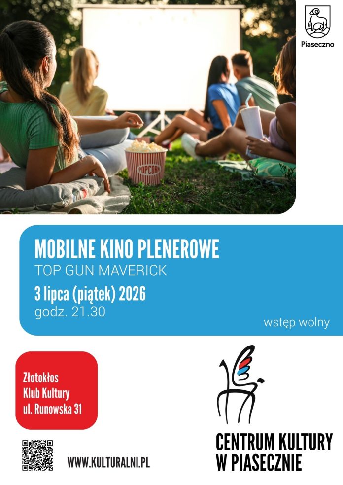 Top Gun Maverick w Mobilnym Kinie Plenerowym w Złotokłosie