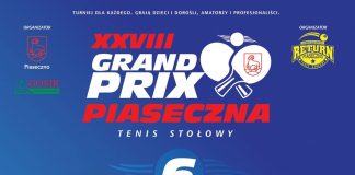 XXVIII edycja Grand Prix Piaseczna w tenisie stołowym w Piasecznie