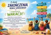 Zakończenie roku szkolnego i rozpoczęcie wakacji 2026