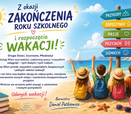 Zakończenie roku szkolnego i rozpoczęcie wakacji 2026