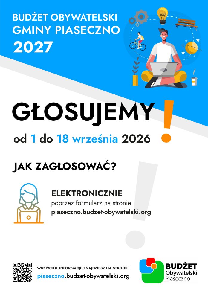Plakat_glosowanie_Budzet_Obywatelski_2027 Głosowanie Budżet Obywatelski 2027
