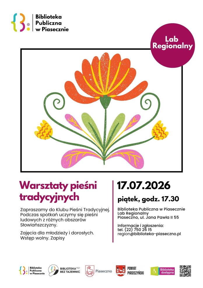 Klub Pieśni Tradycyjnej warsztaty pieśni tradycyjnych Klub Pieśni Tradycyjnej warsztaty pieśni tradycyjnych
