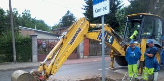 Zamknięcie ul. Żeromskiego w Piasecznie z powodu awarii wodociągu