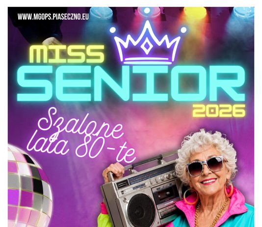 Konkurs Miss Senior Piaseczna 2026 Poszukujemy wyjątkowych kobiet 80+