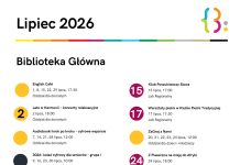 Lipiec 2026 w Bibliotece Publicznej w Piasecznie Lipiec 2026 w Bibliotece Publicznej w Piasecznie