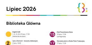 Lipiec 2026 w Bibliotece Publicznej w Piasecznie