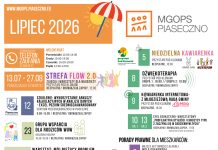 Lipiec 2026 z MGOPS Piaseczno