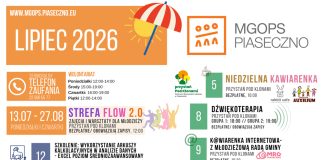 Lipiec 2026 z MGOPS Piaseczno