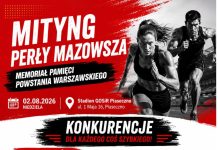 Mityng Perły Mazowsza Memoriał Pamięci Powstania Warszawskiego Piaseczno 2026 Mityng Perły Mazowsza Memoriał Pamięci Powstania Warszawskiego 2026