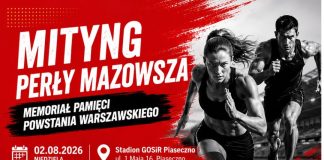 Mityng Perły Mazowsza Memoriał Pamięci Powstania Warszawskiego 2026