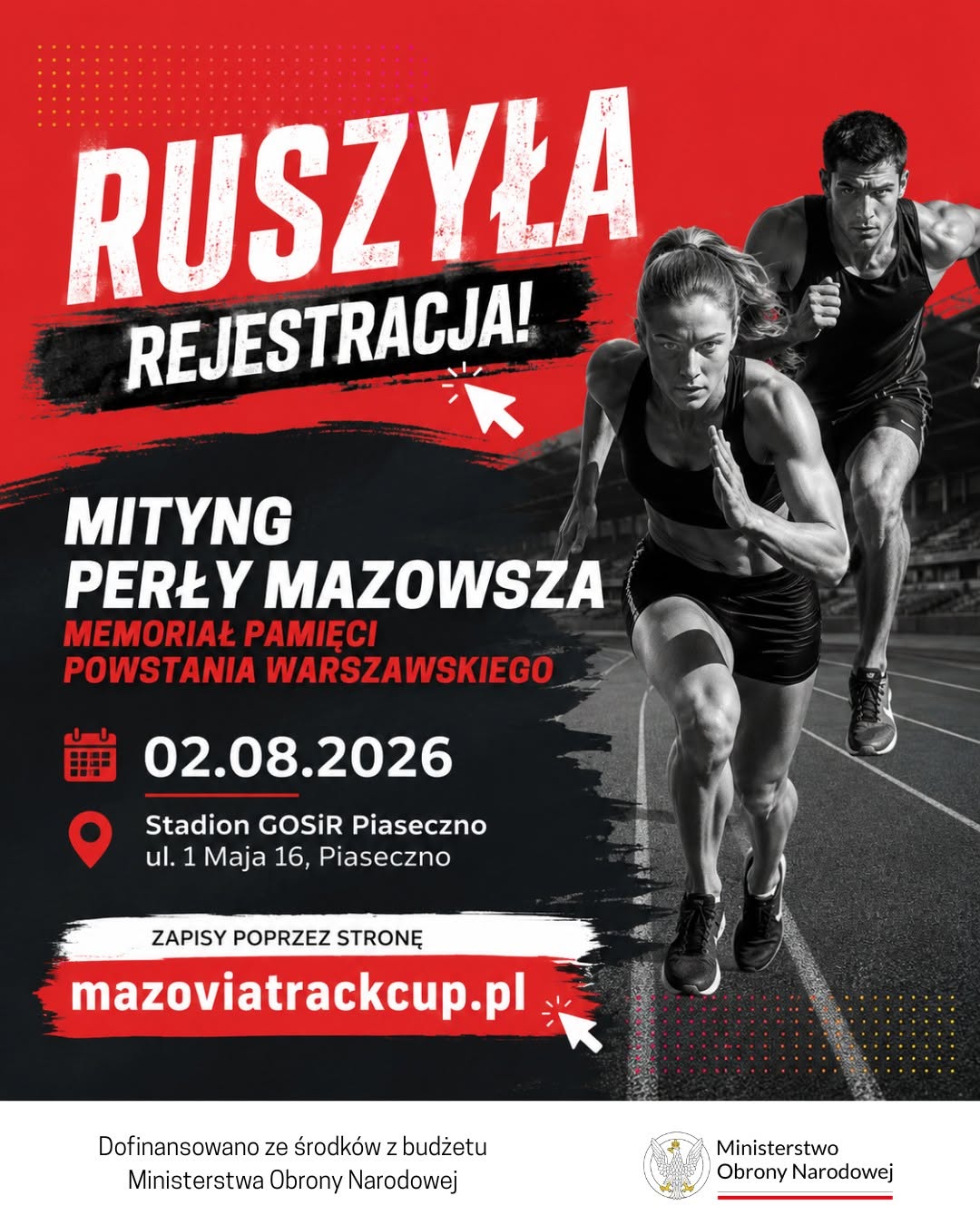 Mityng Perły Mazowsza Memoriał Pamięci Powstania Warszawskiego 2026