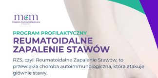 Program wczesnego wykrywania reumatoidalnego zapalenia stawów (RZS) w Piasecznie