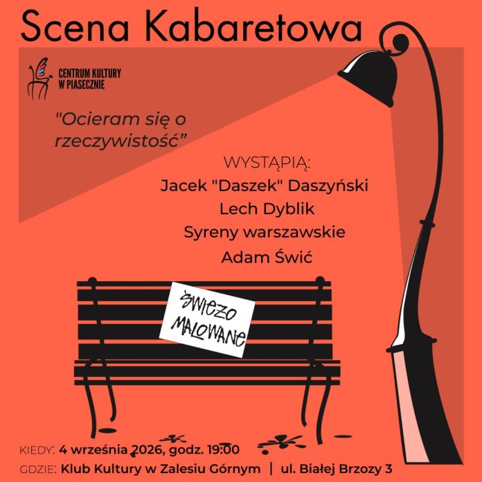 Scena kabaretowa Świeżo malowane Scena kabaretowa Świeżo malowane