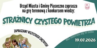 Strażnicy Czystego Powietrza! Gra terenowa z konkursem wiedzy w Piasecznie