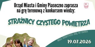 Strażnicy Czystego Powietrza! Gra terenowa z konkursem wiedzy w Piasecznie