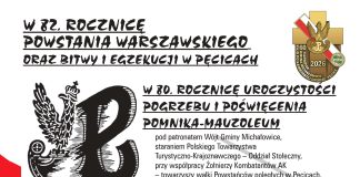 Uroczystości w 82. rocznicę Powstania Warszawskiego i Bitwy pod Pęcicami