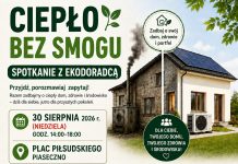 Spotkaj się z Ekodoradcą podczas pikniku rowerowego Plakat ekodoradca na pikniku