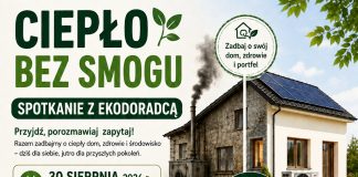 Plakat ekodoradca na pikniku
